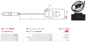 Sonde NOX NOX9339
