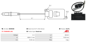 Sonde NOX NOX9340