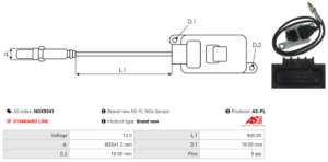 Sonde NOX NOX9341