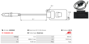 Sonde NOX NOX9342