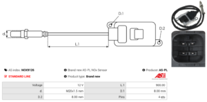 Sonde NOX NOX9126