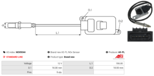 Sonde NOX NOX9344