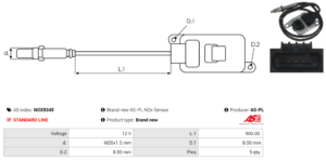 Sonde NOX NOX9345