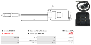 Sonde NOX NOX9415