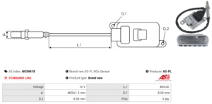 Sonde NOX NOX9418
