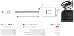 Sonde NOX NOX9127
