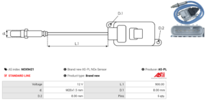Sonde NOX NOX9421