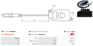 Sonde NOX NOX9089