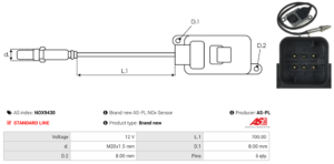 Sonde NOX NOX9430