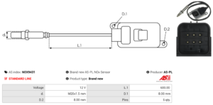 Sonde NOX NOX9431