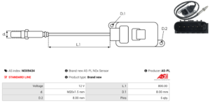 Sonde NOX NOX9434