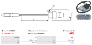 Sonde NOX NOX9435