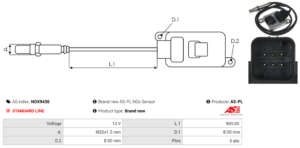Sonde NOX NOX9436