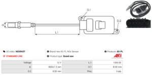 Sonde NOX NOX9437
