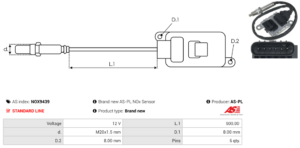 Sonde NOX NOX9439