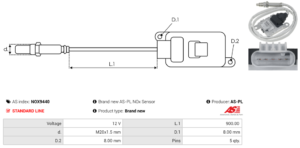 Sonde NOX NOX9440