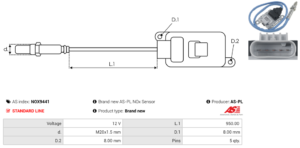 Sonde NOX NOX9441