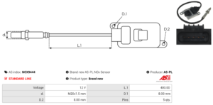 Sonde NOX NOX9444