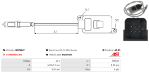 Sonde NOX NOX9447