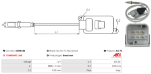 Sonde NOX NOX9449