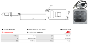 Sonde NOX NOX9130