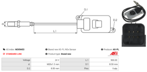 Sonde NOX NOX9453