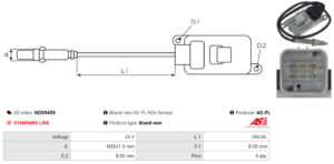 Sonde NOX NOX9459