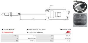 Sonde NOX NOX9131