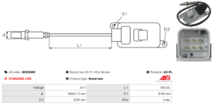 Sonde NOX NOX9460