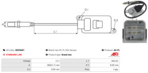Sonde NOX NOX9461