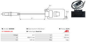 Sonde NOX NOX9466
