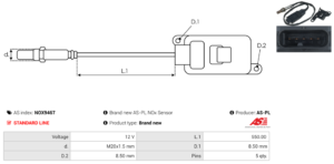 Sonde NOX NOX9467
