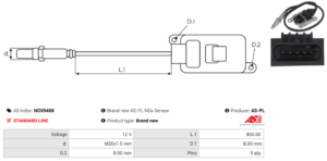 Sonde NOX NOX9468