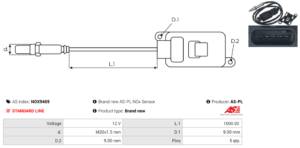 Sonde NOX NOX9469