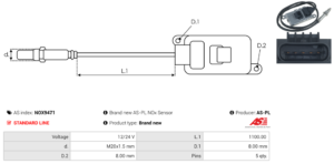 Sonde NOX NOX9471