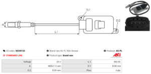 Sonde NOX NOX9132