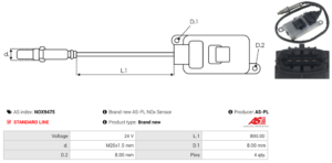 Sonde NOX NOX9475