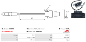 Sonde NOX NOX9482