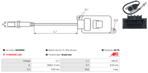 Sonde NOX NOX9483