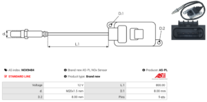 Sonde NOX NOX9484