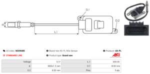 Sonde NOX NOX9485