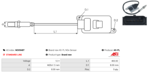 Sonde NOX NOX9487