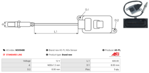 Sonde NOX NOX9488