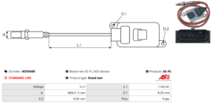 Sonde NOX NOX9489