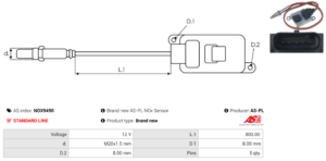 Sonde NOX NOX9490