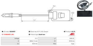 Sonde NOX NOX9491
