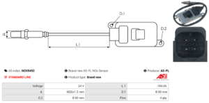 Sonde NOX NOX9492