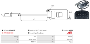 Sonde NOX NOX9495