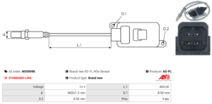 Sonde NOX NOX9496