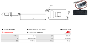 Sonde NOX NOX9499